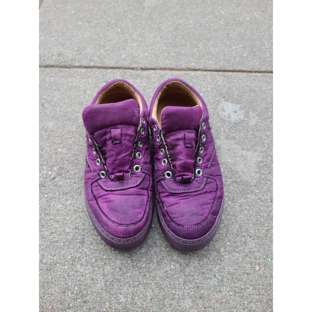 John Fluevog Lopro Leeside Lace-Up Sneaker Purple M5/W7 Read Description